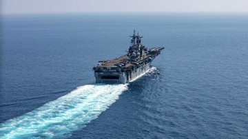 США сбили иранский беспилотник с помощью новейшей системы вооружения