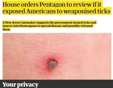 Клещи-вредители как биологическое оружие