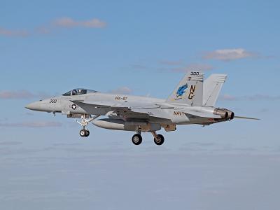 F/A-18E ВМС США потерпел крушение в Долине Смерти