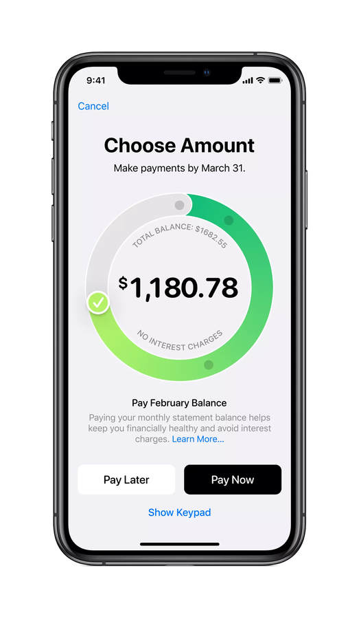 Apple запустила собственную кредитку