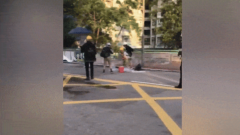 В Гонконге 12 тысяч копов тренировались разгонять акцию протеста