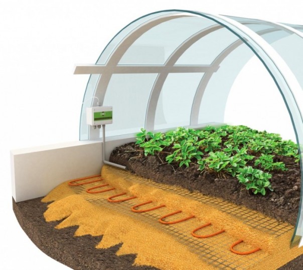 Электрическая система отопления теплиц