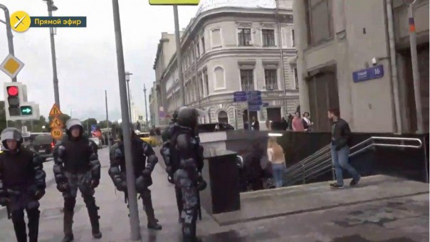 Начались задержания мамкиных борцунов силовиками