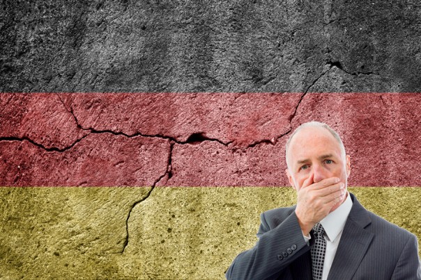 Германия: покорное самозашивание ртов