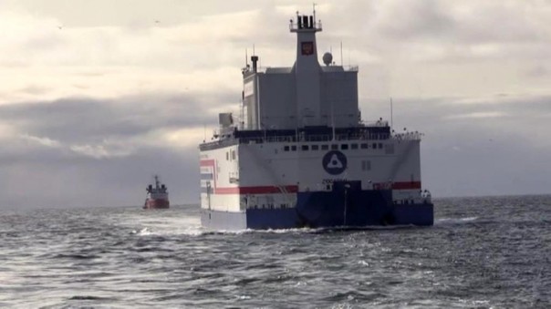 Прибытие "Академика Ломоносова" на Чукотку стало настоящим праздником