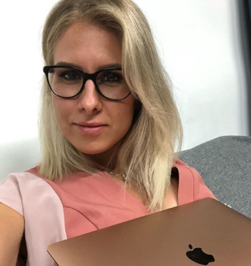 #войнапосредиговна: чтобы привлечь внимание, Соболь пошла на крайние меры