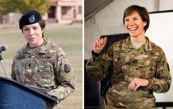В США две сестры впервые стали генералами