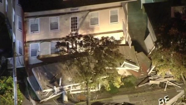 В Нью-Джерси на берегу океана обрушился жилой дом, пострадали 22 человека