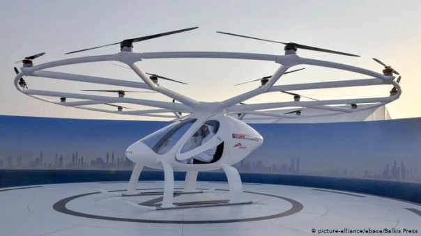В Германии протестировали беспилотное аэротакси