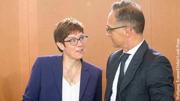 Немецкие министры поругались из-за Сирии