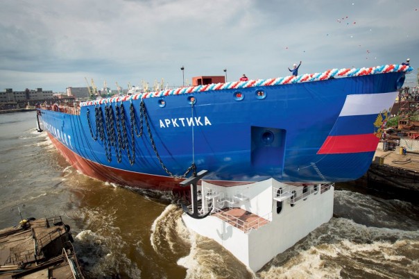 Запущены реакторы самого мощного в мире российского атомного ледокола