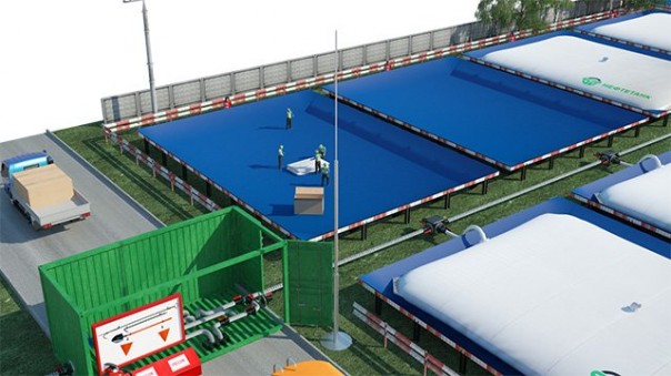 Обустройство месторождений мягкими резервуарами