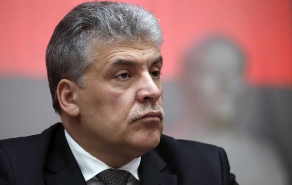 Грудинин решил вступить в КПРФ