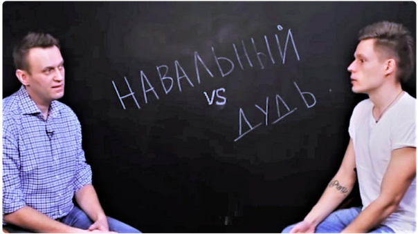 Навальный или Дудь: кто станет новым президентом России? / А он, мятежный, просит бури....