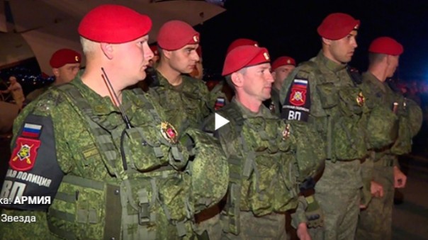 Опубликовано видео переброски военных полицейских РФ для отвода курдов-террористов в Сирии