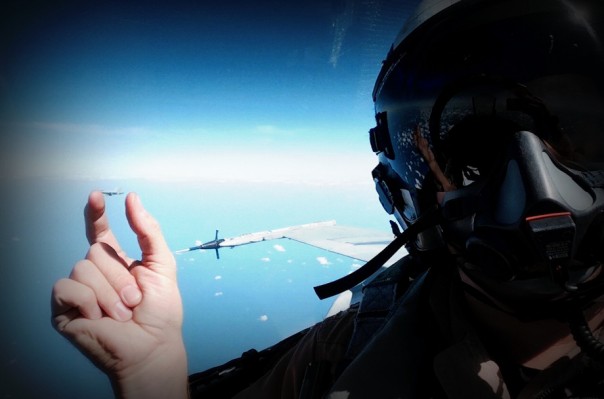 Как выполняется перехват самолёта-нарушителя