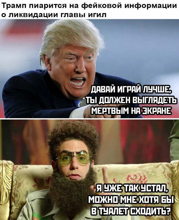 Ликвидация аль-Багдади – это инсценировка