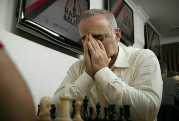 У Каспарова совсем упал флажок
