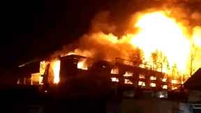 На складе онлайн-магазина в Жуковском произошёл крупный пожар