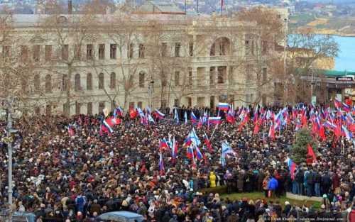 Как в Чернигове крымскую тему поднимали