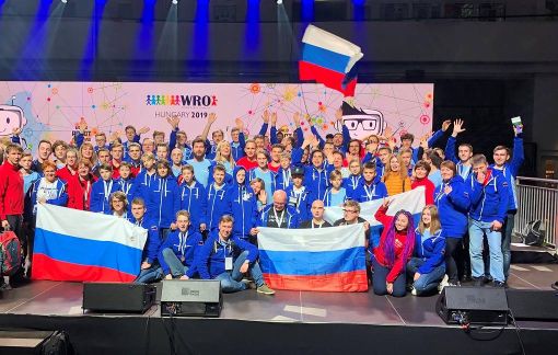 Сборная России выиграла командный зачет всемирной олимпиады по робототехнике