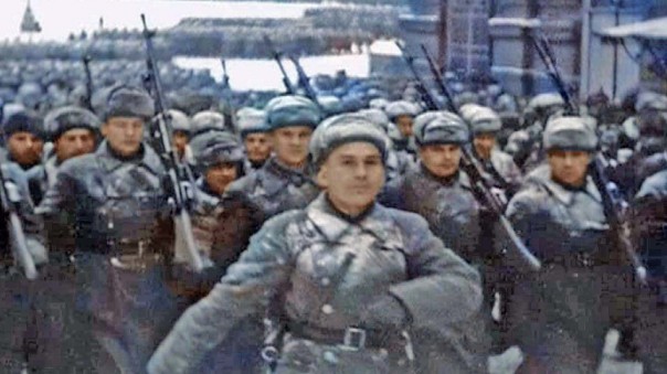 "Парад 1941 года на Красной площади". Документальный фильм