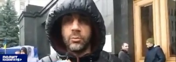 «Б**ядь! Я за**ался!» – АТОшник чуть не устроил суицид под окнами Зеленского [18+]