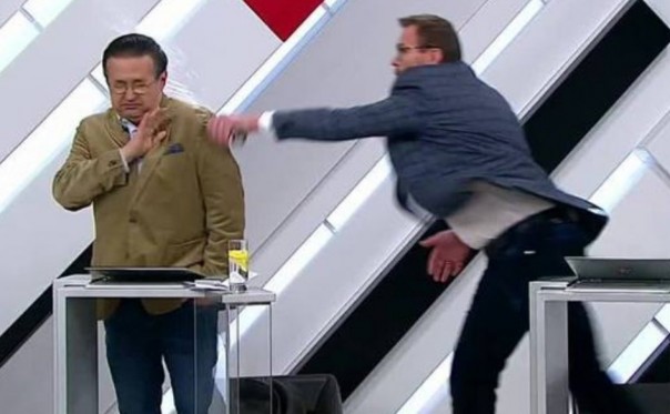 Украинский эксперт "отправил в нокаут" американца в эфире "России 1"