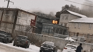 В Тюмени масштабный пожар охватил колонию