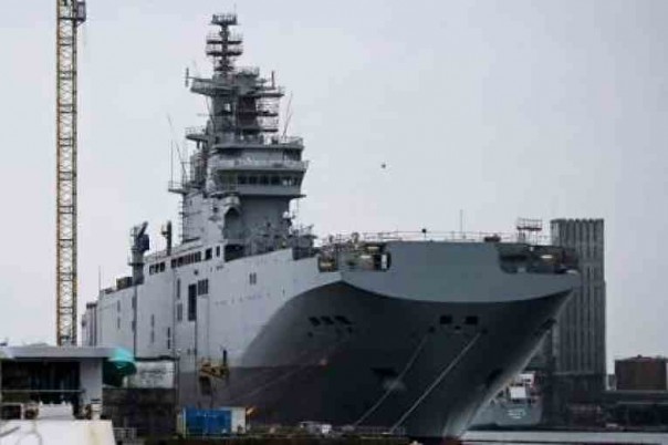 Источник рассказал о сроках закладки в Керчи российских "Мистралей"