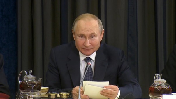 Путин рассказал немецкому бизнесу о российской стабильности и украинском транзите