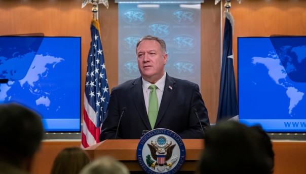 Помпео обвинил Иран и его "приспешников" в атаке на базу в Багдаде