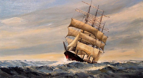 Немецкий барк «Памир»: жестокий реквием эпохе паруса