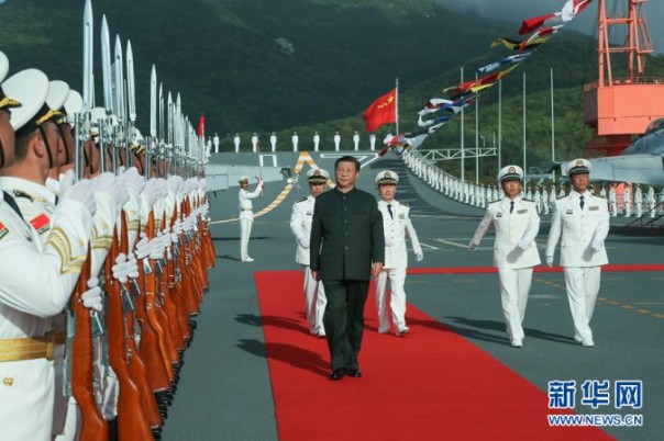 Второй китайский авианосец введен в строй