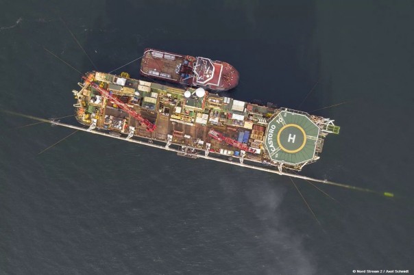 Allseas отвела строившие "Северный поток – 2" суда из Балтийского моря