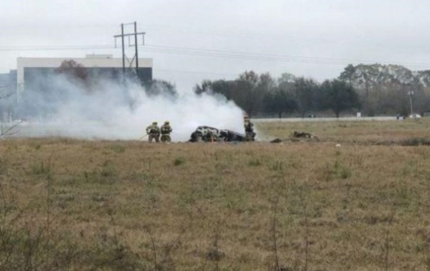 В США упал самолет, есть погибшие