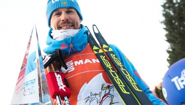 Российские лыжники заняли весь пьедестал на этапе "Тур де Ски"