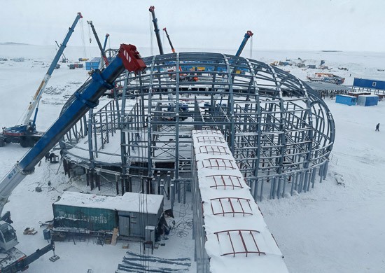Чудо инженерной мысли во льдах Арктики