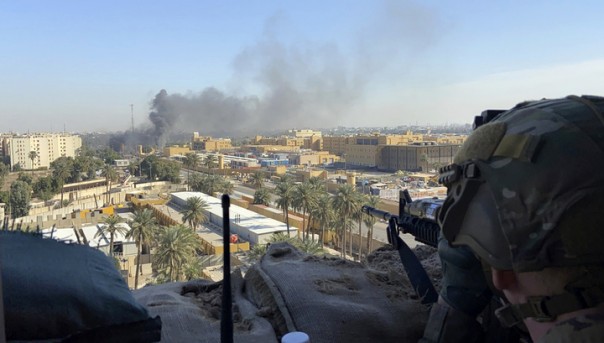 Военная база в Ираке с американскими солдатами обстреляна ракетами