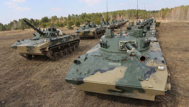 Российские десантники получили несколько десятков новых бронемашин