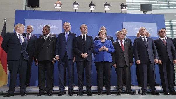 Пресс-конференция по окончании международного саммита по урегулированию ситуации в Ливии