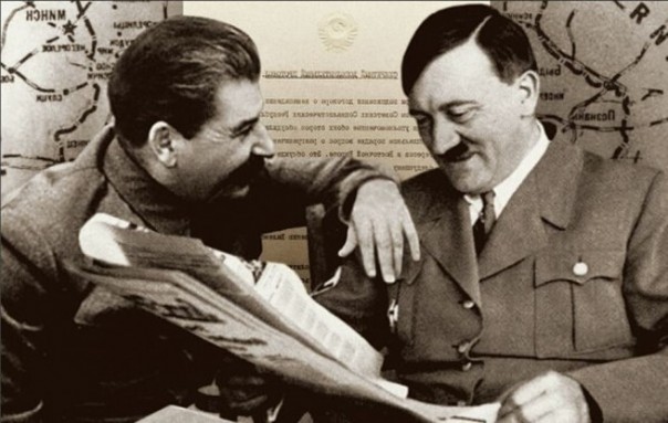 Встречаются Сталин, Гитлер, старик Альцгеймер и Кравчук во Львове...