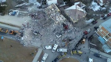 Последствия землетрясения в Турции сняли с беспилотника