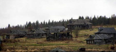 За деревню