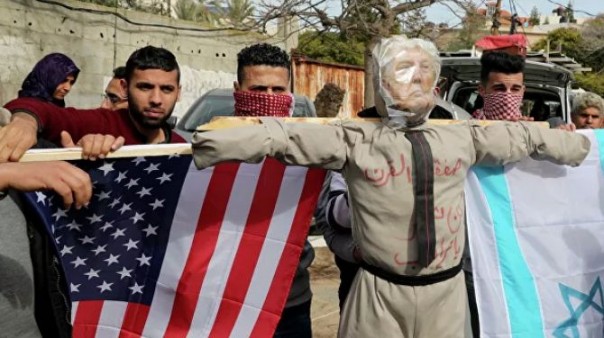 Палестина заявила о прекращении любых отношений с США и Израилем