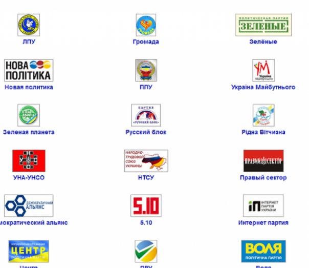 Минюст Украины собрался ликвидировать 35 политических партий