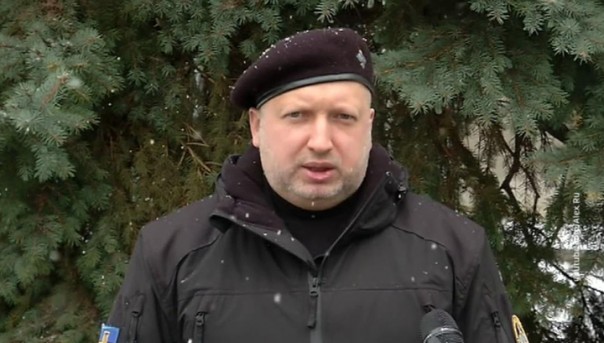 "Шёл шестой год сдерживания российской агрессии...".  Турчинов: Украина не может объявить войну ядерному государству