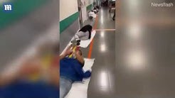 Пользователей Сети поразила испанская больница с пациентами на полу