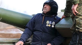 Ветеран Великой Отечественной «пересел» на танк Т-72Б3 | В свой 105-летний юбилей ветеран Михаил Резепин делится секретами долголетия и счастья.