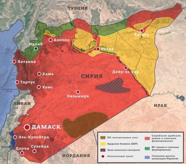 19 марта 2020. Военная обстановка в Сирии. Угроза ИГИЛ набирает силу в восточной Сирии